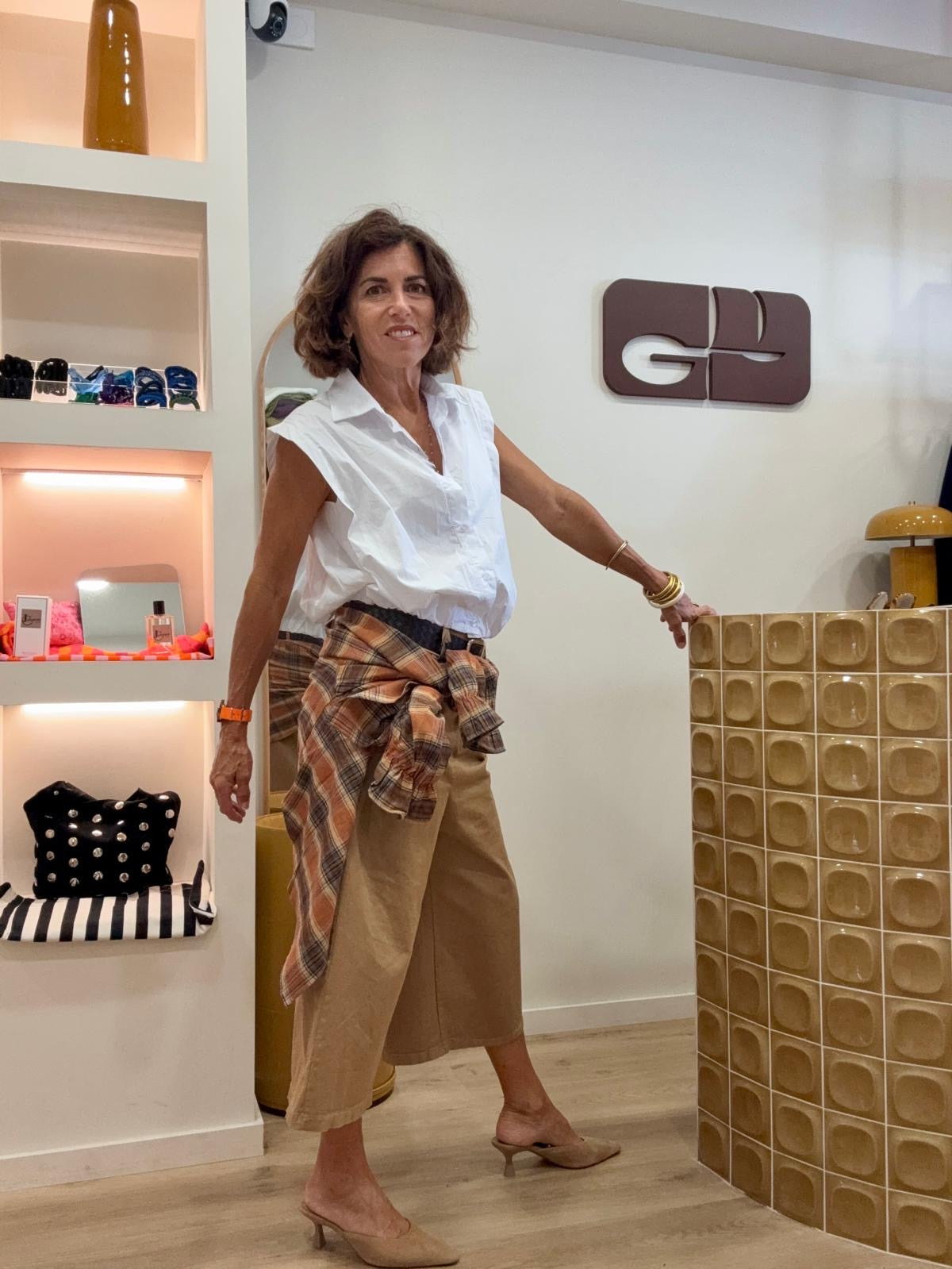 Chemise Adoré Paris à carreaux